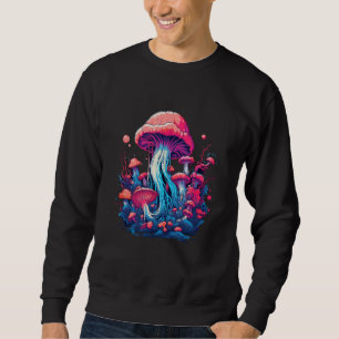 Sudadera Estética Bosque Oscuro Cottagecore Mushroom Jellyf