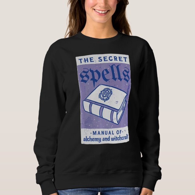 Sudadera Estética Celestial Triple Luna Wicca Witchy Tarot (Anverso)