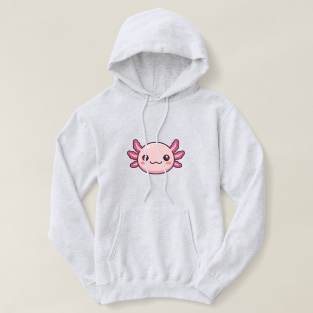 sudadera estética de ajolote (Diseño del anverso)