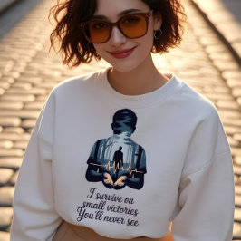 Sudadera estética de bosque en sombra