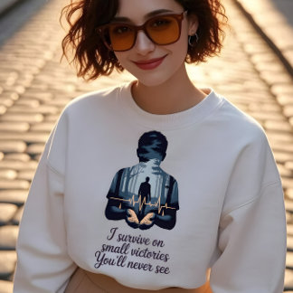 Sudadera estética de bosque en sombra