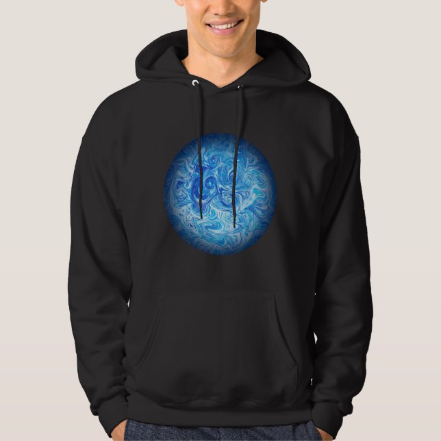 Sudadera estética de marea tranquila (Anverso)