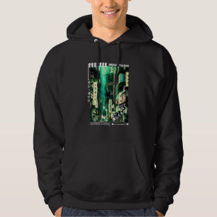 Sudadera Estética de Vibraciones Retro de Streetwear Japoné