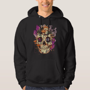 Sudadera Estética del Goblincore. Grunge Moon Crystals Mush