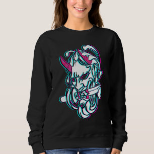 Sudadera Estética del Punk de ciberGótico de fibra óptica d