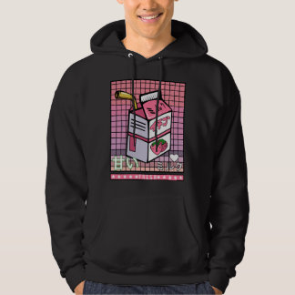 Sudadera Estética elegante de Otaku japonés de los 90 leche