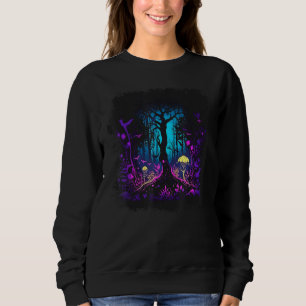Sudadera Estética Gótica Emo Goblincore Fae Fey Bosque Oscu