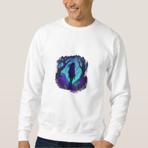 Sudadera Estética Gótica Emo Goblincore Feérica Gráfica del