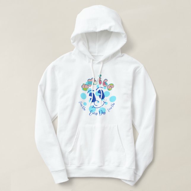 Sudadera Estética Retro de Fallo de Peso Pesado (Diseño del anverso)