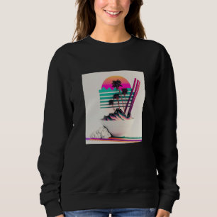 Sudadera Estética Vaperwave Glitch Retrowave Synthwave 1