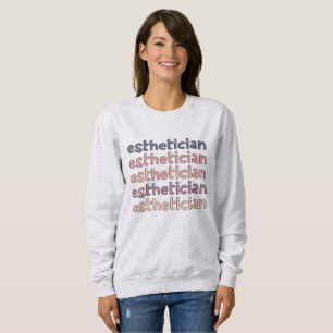 Sudadera Esteticista Cosmetólogo Beautician Cute