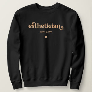 Sudadera Esteticista más cometólogo Personalizado de bell
