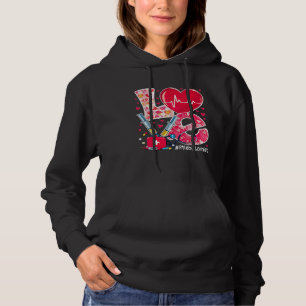 Sudadera Estetoscopio de amor Corazón Amor Flebotomista San