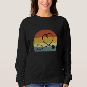 Sudadera Estetoscopio Retro Niños Doctor Pediatría Niño Ped