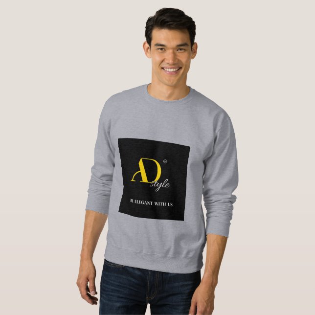Sudadera Estilo AD – Sé Elegante Con Nosotros | Declaración (Anverso completo)