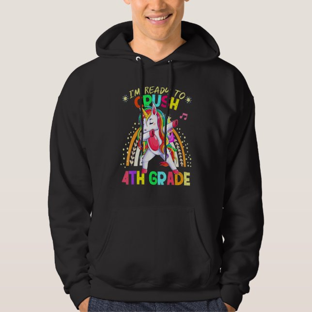 Sudadera Estilo Arcoiris Estoy Listo Para Aplastar El Amort (Anverso)
