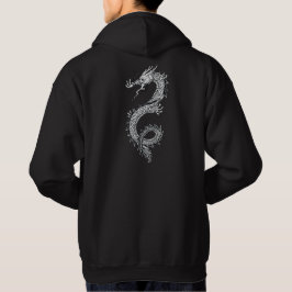 Sudadera Estilo asiático afortunado del tatuaje del dragón