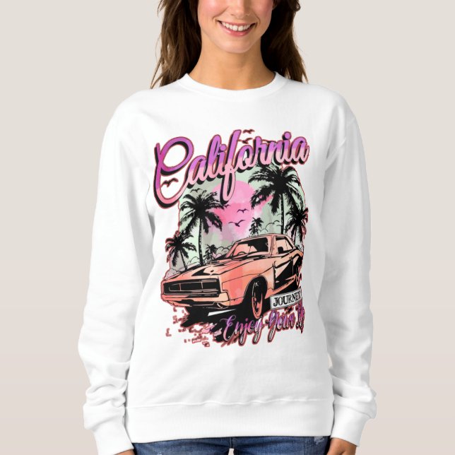 Sudadera Estilo Bella Canvas camiseta de mujer de mezcla tr (Anverso)