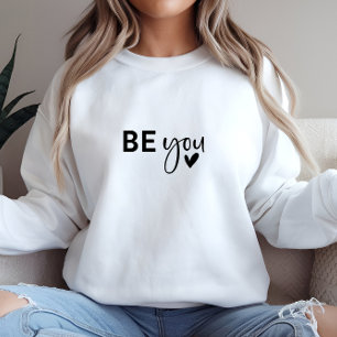 Sudadera Estilo blanco, ya sea que imprima