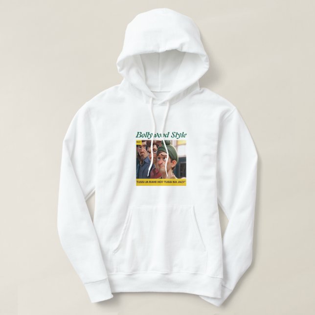 Sudadera Estilo Bollywood (Diseño del anverso)