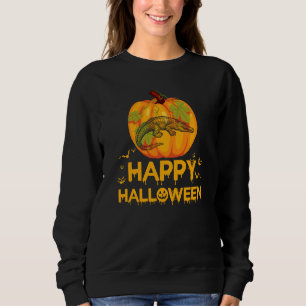 Sudadera Estilo calabaza con cocodrilo Feliz Croco de Hallo