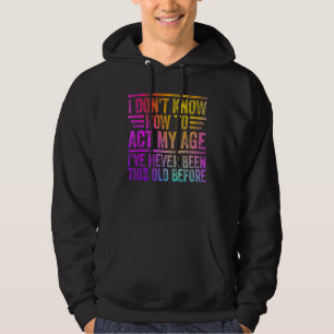 Sudadera Estilo colorido que no sé cómo actuar con el Funn 