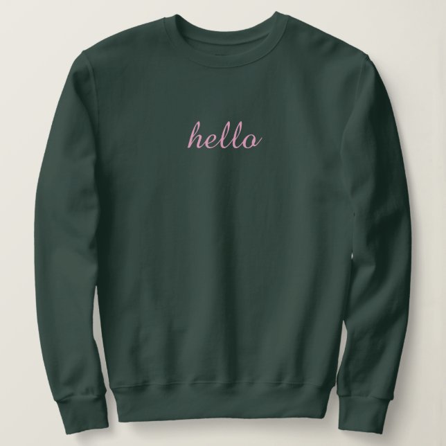 Sudadera Estilo Cozy & Wild (Anverso del diseño)