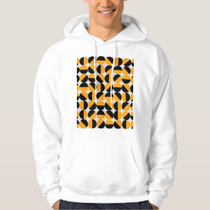 Sudadera Estilo de 70 años, medias círculos geométricos.