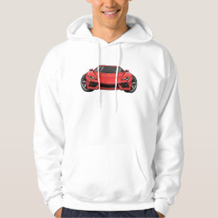 Sudadera Estilo de coche de dibujos animados