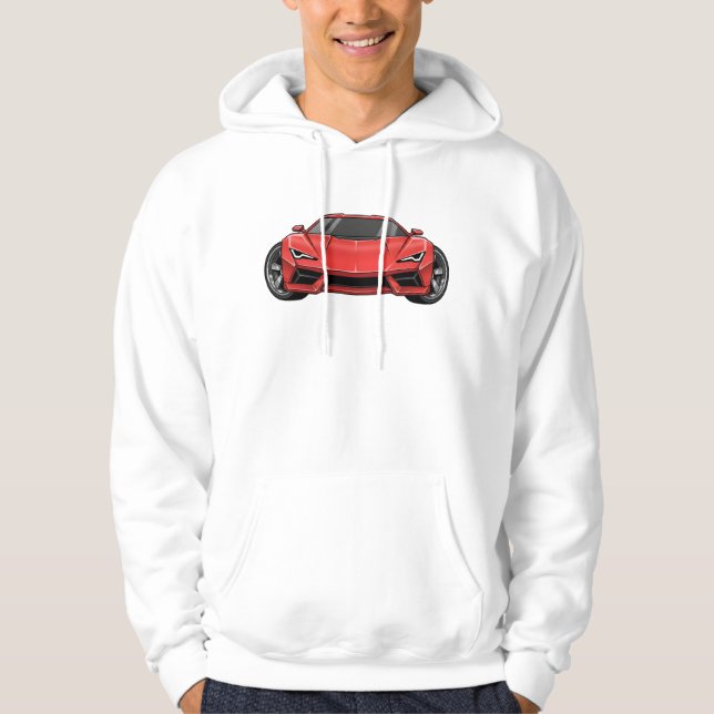 Sudadera Estilo de coche de dibujos animados (Anverso)