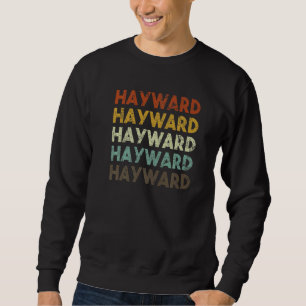 Sudadera Estilo de época Hayward California Retro 80