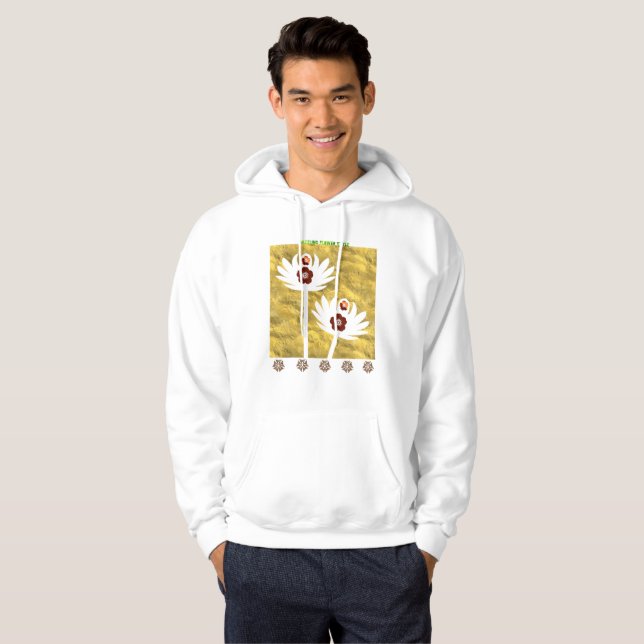 Sudadera Estilo de flor deslumbrante (Anverso completo)