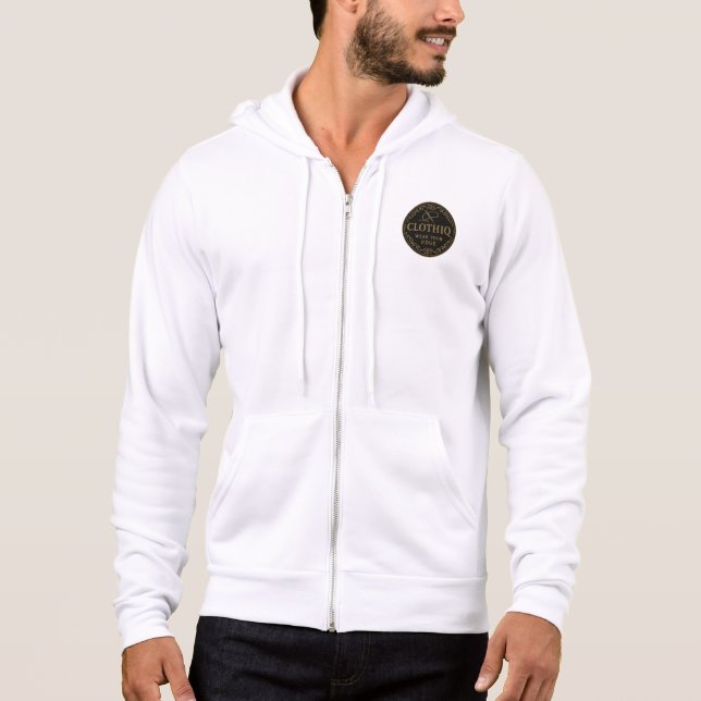Sudadera Estilo de la firma - Hoodie de logotipo mínimo (Anverso)