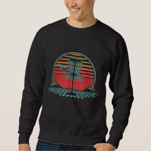 Sudadera Estilo de los 80s del Retro del Golf en Disco