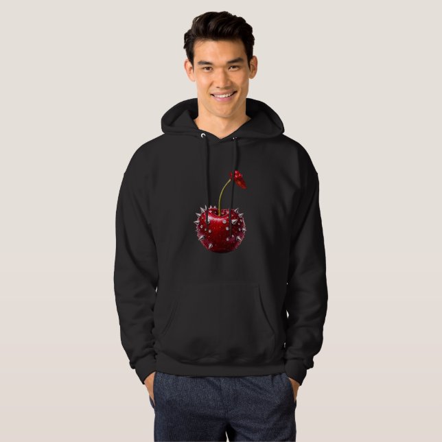 Sudadera Estilo de roca cereza (Anverso completo)