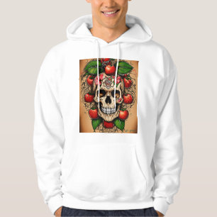 Sudadera Estilo de tatuaje Manzana roja exprimida a mano –