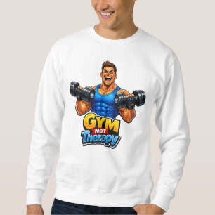 Sudadera Estilo de vida de gimnasio audaz Humor – Meme de f
