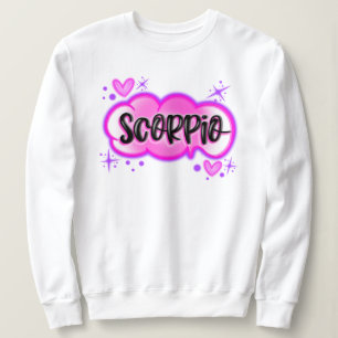 Sudadera Estilo del aerógrafo Scorpio