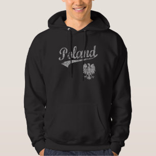 Sudadera Estilo del deporte de Polonia