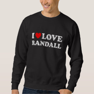 Sudadera Estilo desgastado grunge angustiado amo Randall