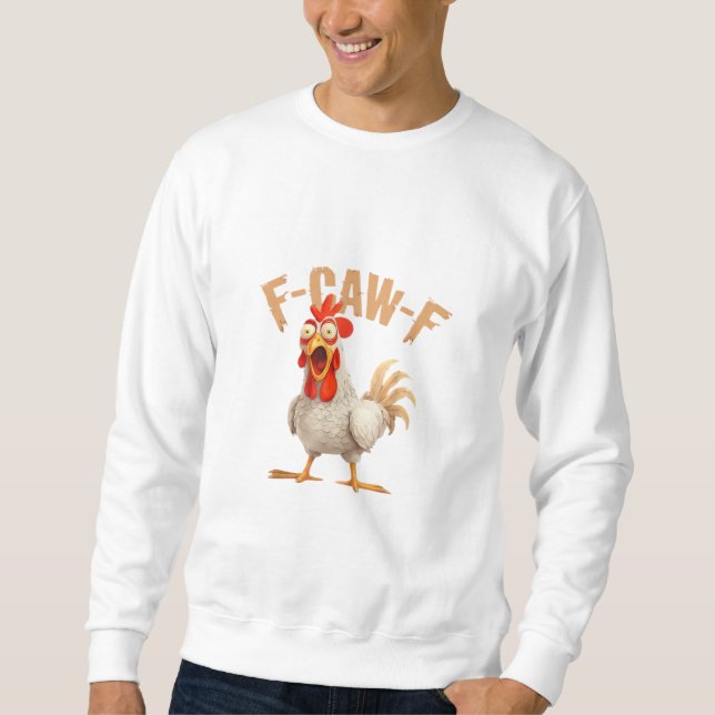 Sudadera Estilo Estético Clásico F-Caw-F (Anverso)