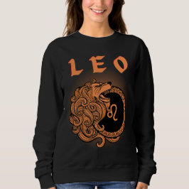 Sudadera Estilo medieval Zodiac Leo