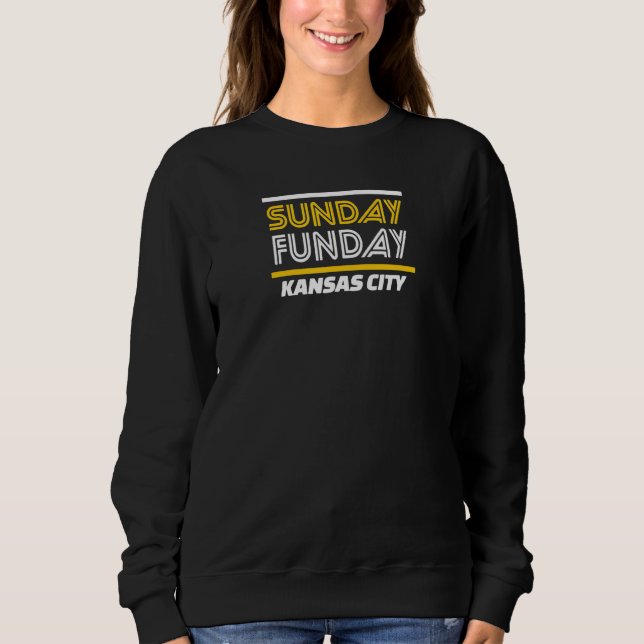 Sudadera Estilo moderno local de Kansas City (Anverso)