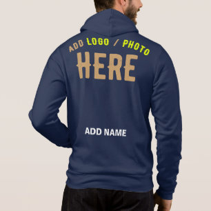 SUDADERA ESTILO MODERNO NAVY AZUL VERIFICADO MARCA