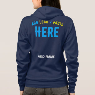 SUDADERA ESTILO MODERNO NAVY AZUL VERIFICADO MARCA