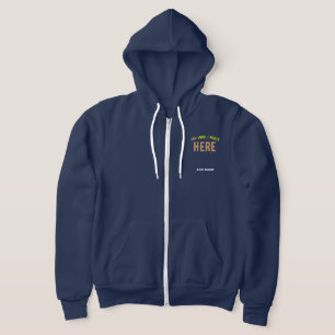 SUDADERA ESTILO MODERNO NAVY AZUL VERIFICADO MARCA