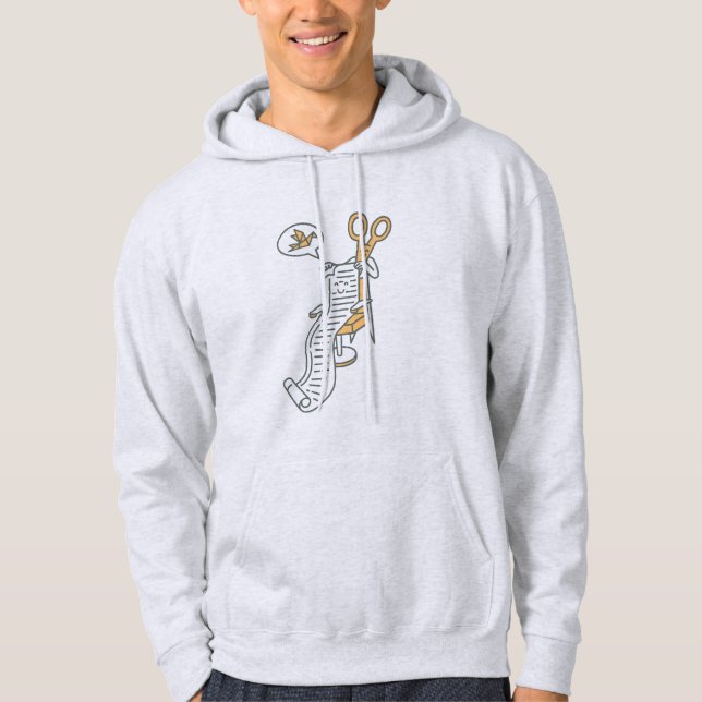Sudadera Estilo Origami, Por Favor (Anverso)