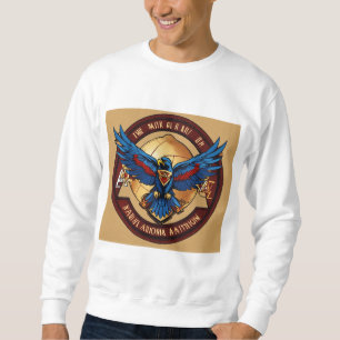 Sudadera "Estilo Pegatina bombardeado" "Personalidad de tra