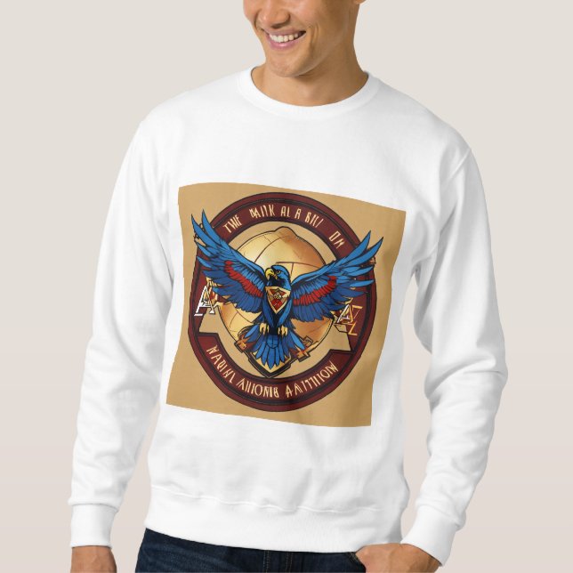 Sudadera "Estilo Pegatina bombardeado" "Personalidad de tra (Anverso)