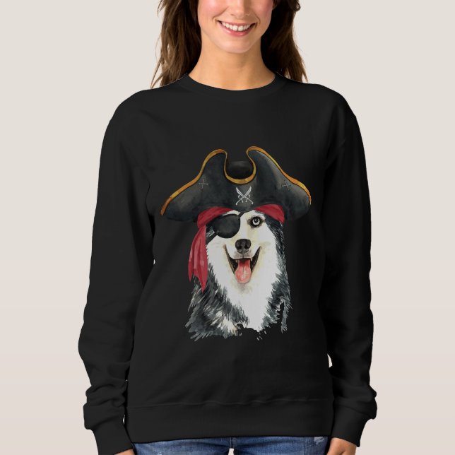 Sudadera Estilo Pirata Husky (Anverso)